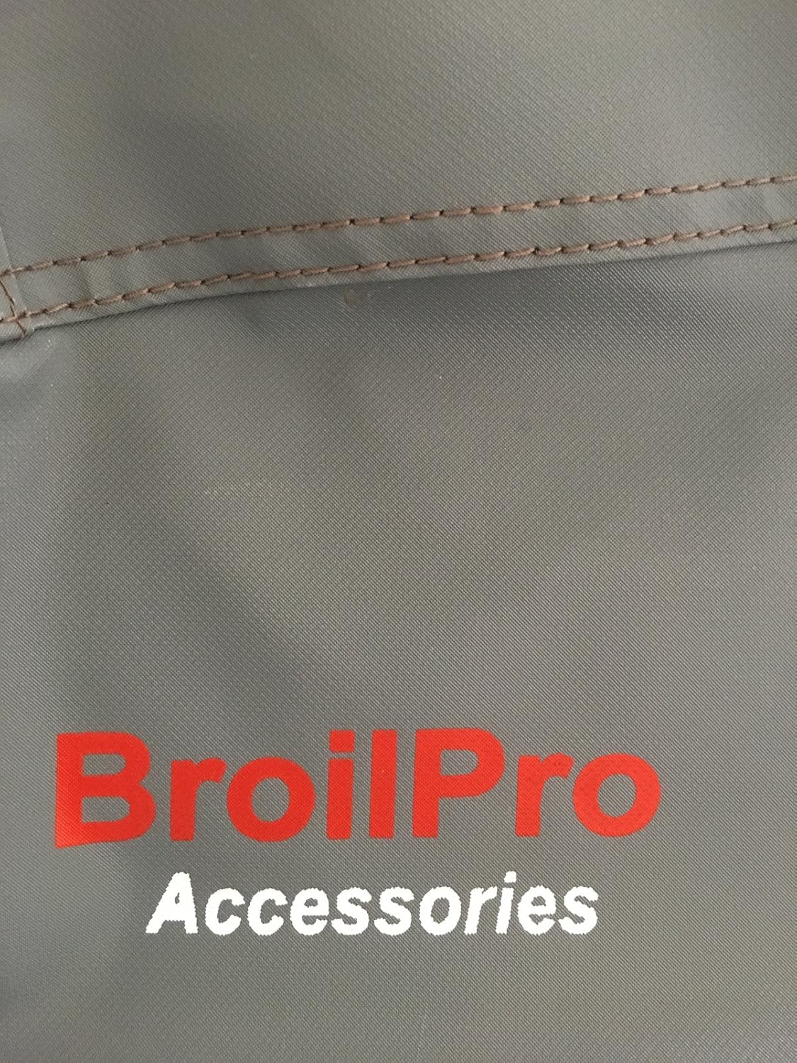 BroilPro Accessories Gas Grill Cover, Barbeque Grill Covers Weber, Holland, Jenn Air, Brinkman, Char Broil, Medium : Garden & Outdoor