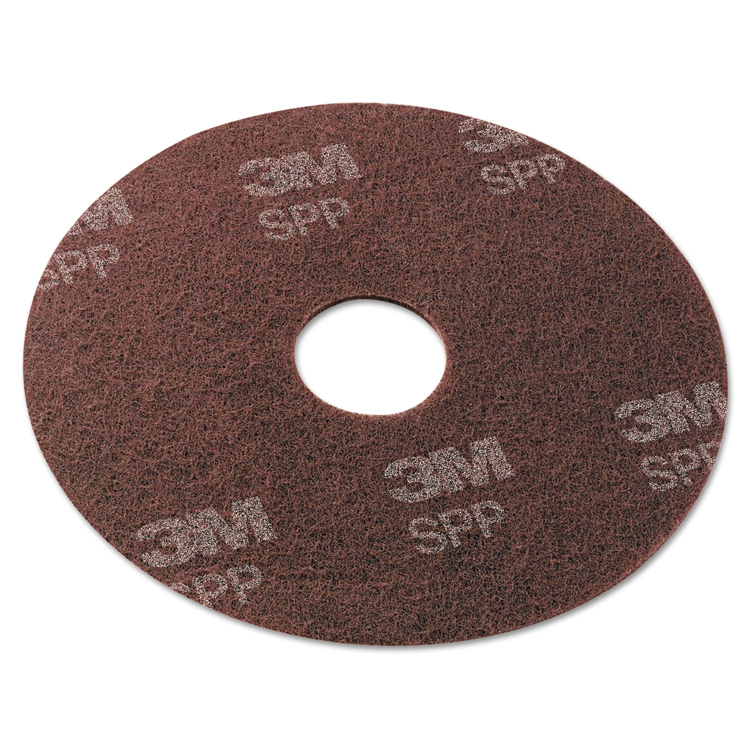 Scotch-Brite SPP17 Surface Preparation Pad, 17" Diameter, Maroon (Case of 10)