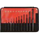 Mayhew 66253 11-Piece Hardened Steel Pin Punch 11 Piece Metric