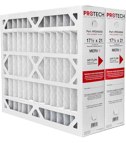PROTECH PD540040 17.5 X 21 X 5 MERV8 Media Filter, Case of (2