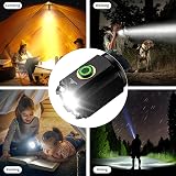 Wind&Moon Small Powerful Rechargeable Torch 5 Modes IPX5 USB-C Magnetic Clip view 7