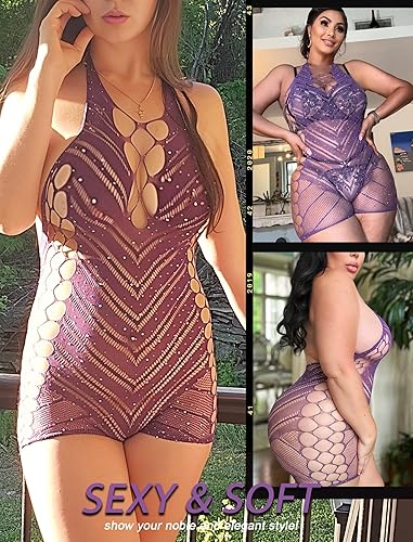 magic rose sex toy Unique Sexy Fishnet Body Suit main image 1