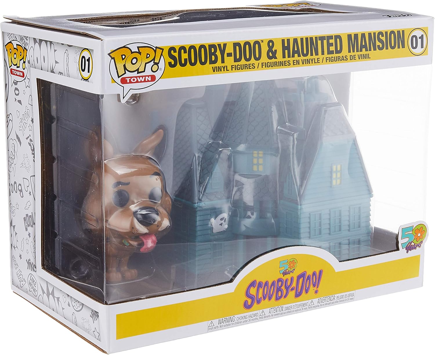 funko pop town scooby doo haunted mansion