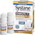 Systane Complete Preservative Free Dry Eye Drops, 0.34 Fl Oz, 2 Count, Contains Propylene Glycol 0.6%, Multi-Dose Lubricating