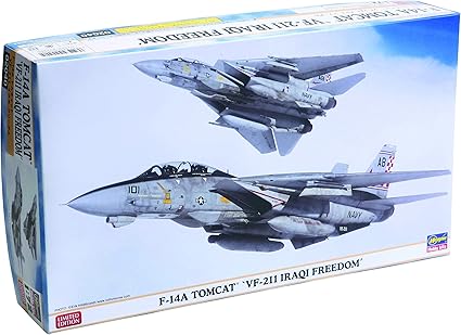 Amazon Com F 14 A Tomcat Vf 211 Libertad Iraqui Por Hasegawa Toys Games