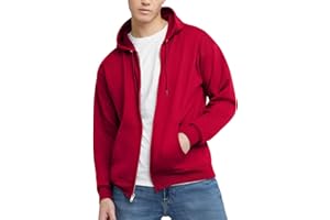 Hanes Men's Full Zip Eco Smart Fleece Hoodie