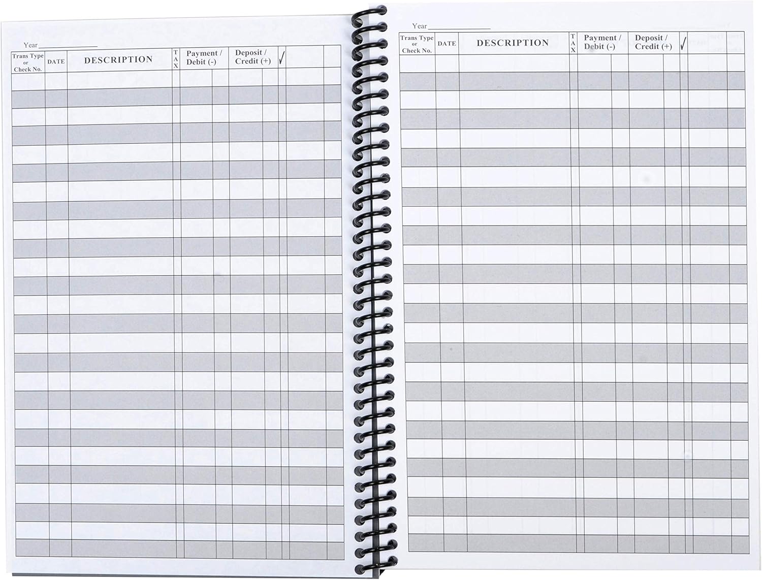 The Superior Check and Debit Card Register - Teal 5.5" x 8.5" : Checkbook Ledger : Office Products