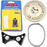 Michigan Motorsports 1-Bolt to 3-Bolt Cam Gear Conversion Kit with Timing Chain | Fits 4.8L 5.3L 5.7L 6.0L LS Engines | LS1 LS2 LS3 LS6 L99 LS4 LS9 LSA LQ4