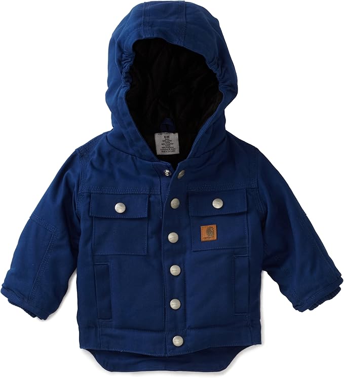 Carhartt Baby Boys' Rancher Quilted Flannel Lined Jacket