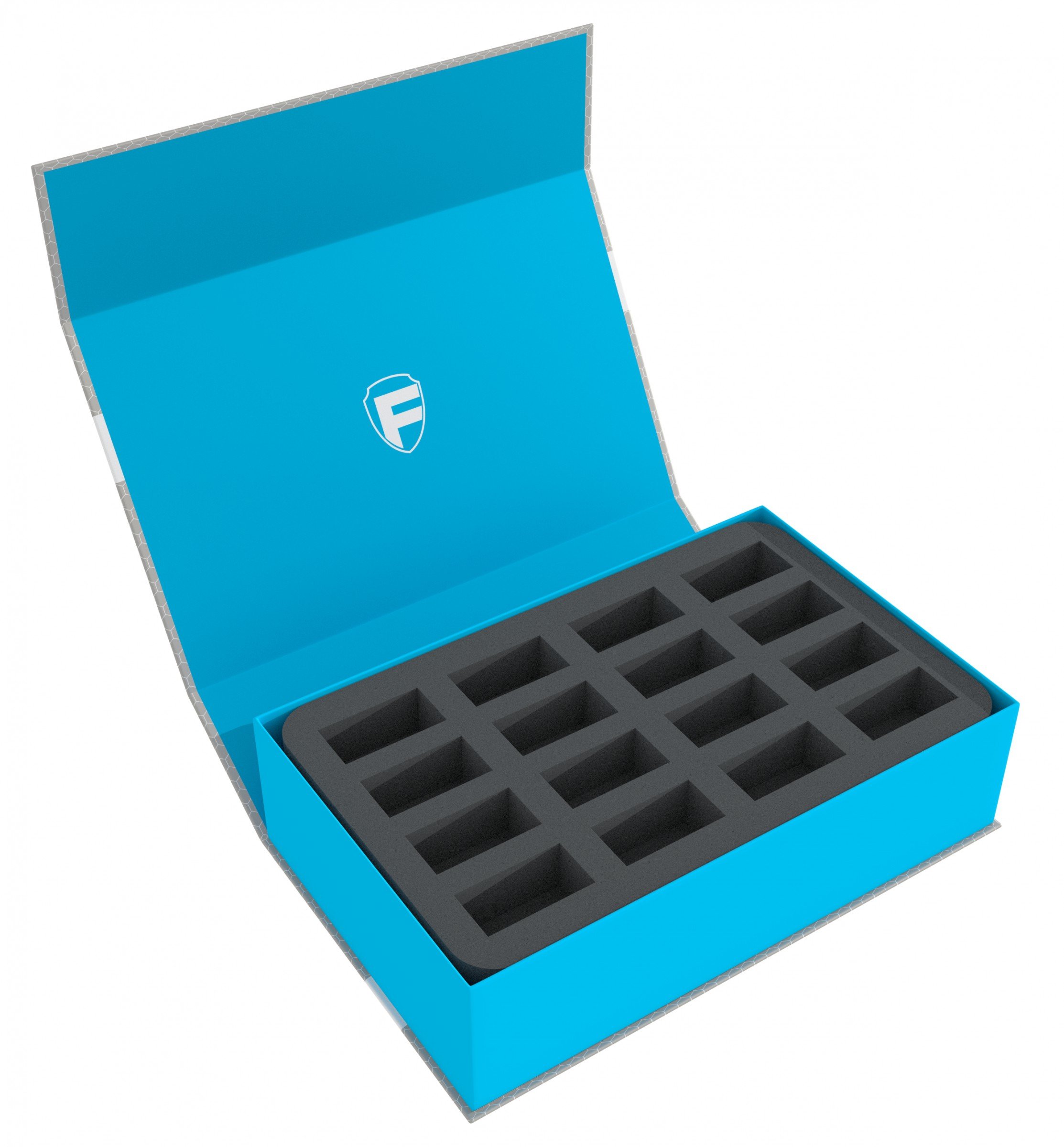 Feldherr Magnetic Box blue compatible with 32 miniatures