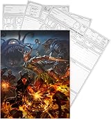 Dungeons & Dragons 2024 Character Sheets Folder 50 Double-Sided Sheets view 3