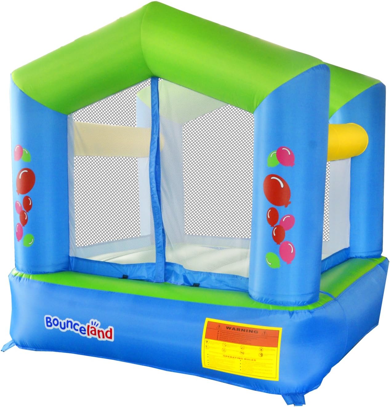 Bounceland Party Balloon 6.5ft Bouncy Castle with Airflow Fan