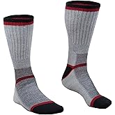 RefrigiWear Merino Wool Moisture Wicking 9-Inch Performance Boot Socks