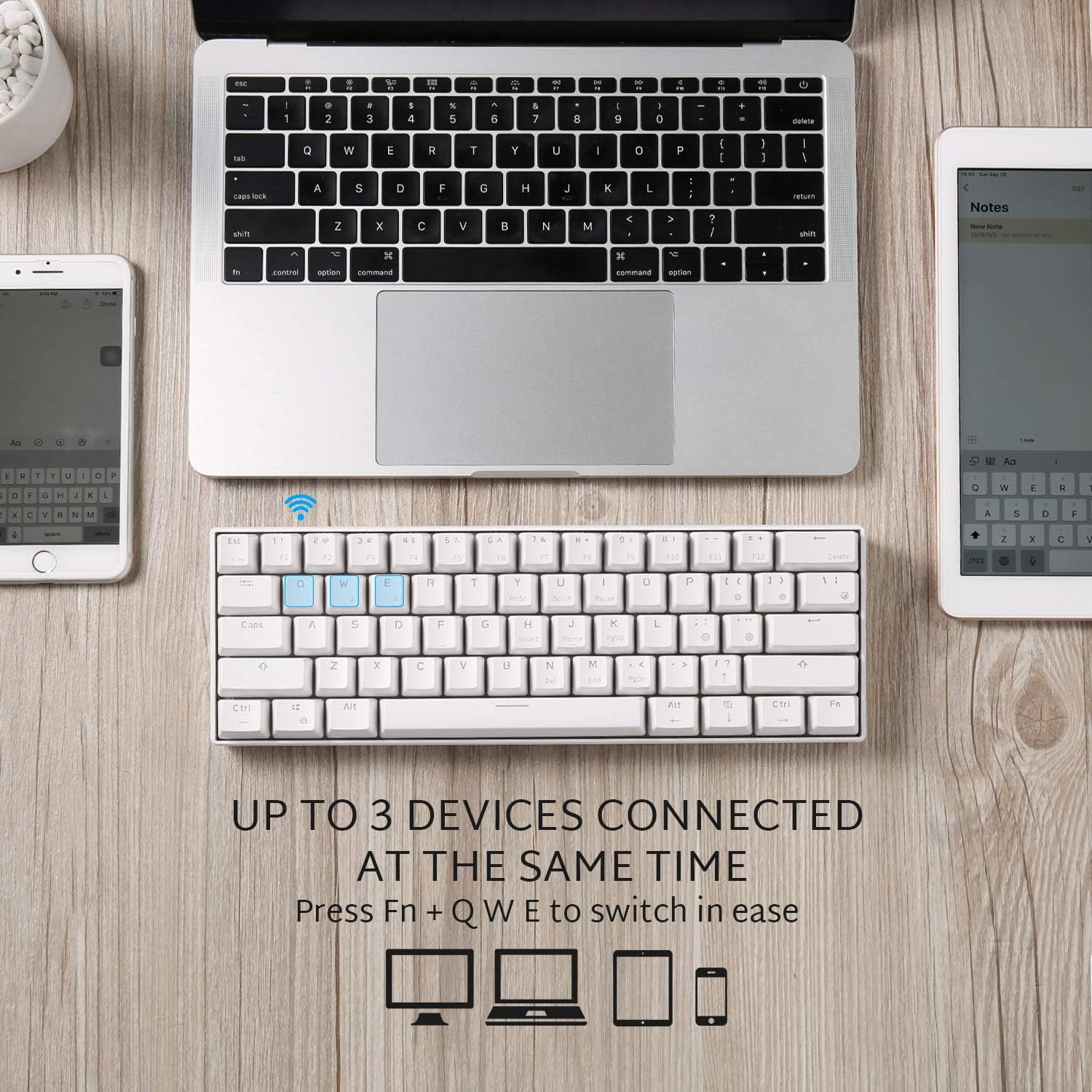  RK ROYAL KLUDGE RK61 Wireless 60%