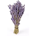 Findlavender Small Dried Lavender Bundles - 10 Pack, 6-8" Each, Made In USA, Royal Velvet Lavender