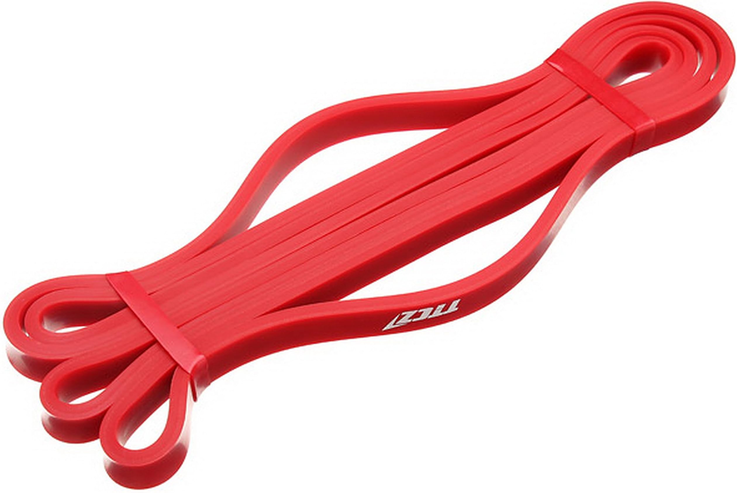 TTCZ Assisted Pull-Up Band Fitness Elastic Belt Resistance Bands Strength- Mobility-Powerlifting Bands, Works with Any Pullup Station Physical Therapy Training Exercise Pulling Strap Red