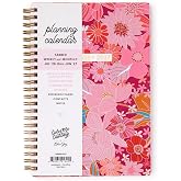 Blue Sky 2026-2027 Weekly &amp; Monthly Academic Planner, 5"x8", Bloom Pink | July 2026 - June 2027, Flexible Cover, Wirebound, Laminated Tabs, Storage Pocket, Stickers, Academic Year, Color Me Courtney