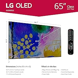 LG G2 Series 65-Inch Class OLED evo Gallery Edition