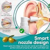 Medi Grade Olive Oil Ear Spray 20ml Ear Wax Softener Natural Ear Cleaner view 3