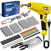 Allturn Plastic Welder, 2 in 1 Plastic Welding Kit, Hot Staples Weld Gun, Car Bumper Repair Kit for Most Plastics, Patent Num