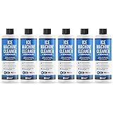 Ice Machine Cleaner (6 Pack/CASE), Nickel Safe Descaler | Scale Remover, Universal Application for Whirlpool 4396808, Manitow