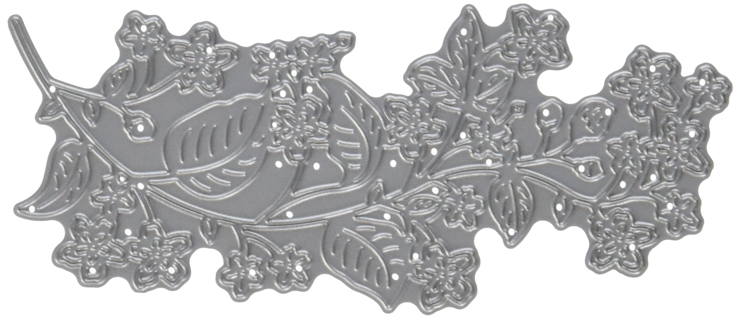 Create and Craft Tattered Lace Metal Die Ava Flower, Acrylic, Multicolour, 11.43x17.27x0.63 cm