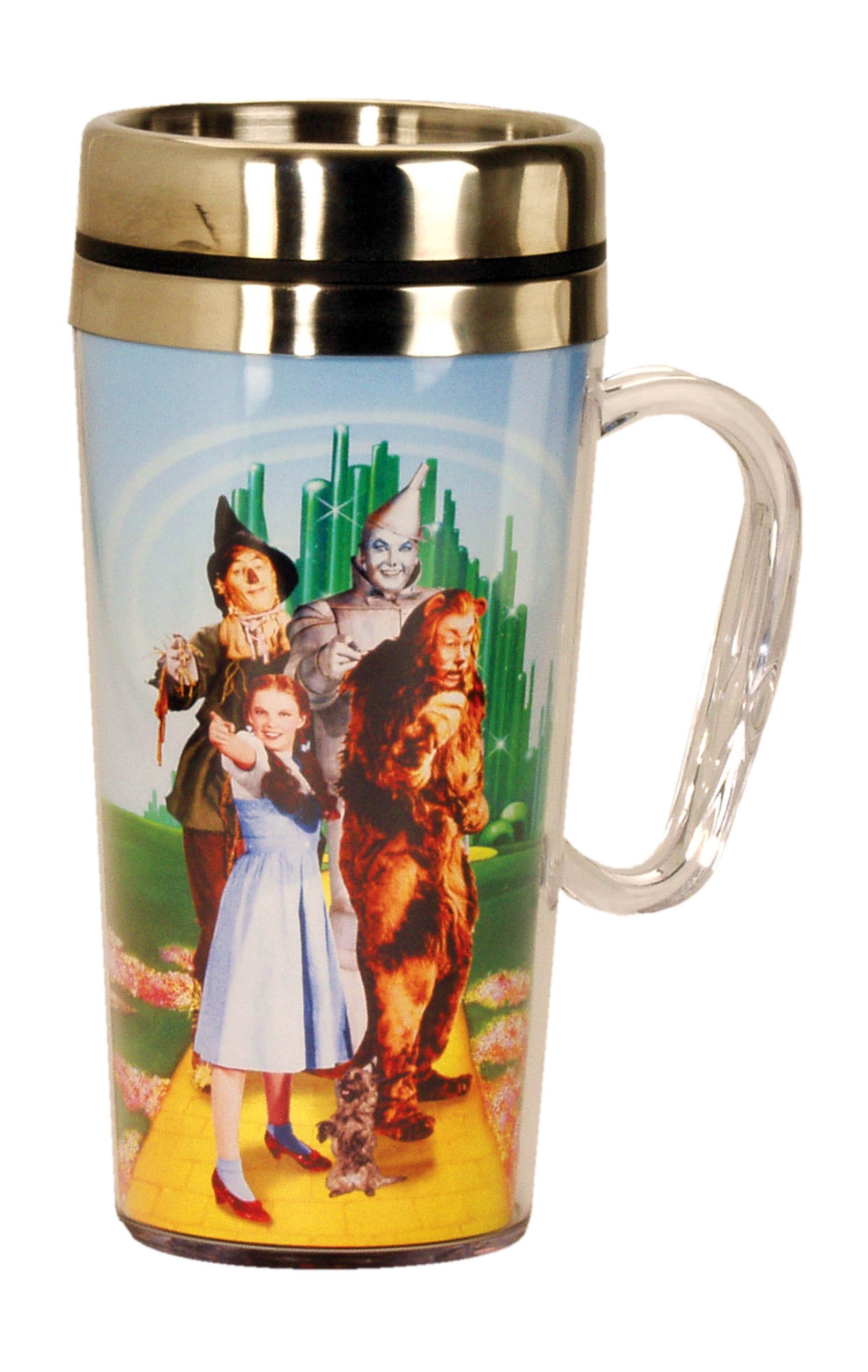 Spoontiques Wizard of Oz Wizard of Oz 17204 Insulated Mug, 14 Ounces, Multi Colored
