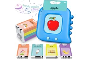 KUOVEI Kids Toddler Talking Flash Cards with 224 Sight Words,Montessori Toys,Speech Therapy,Autism Sensory Toys,Learning Educational Gifts for Age 1 2 3 4 5 Years Old Boys and Girls