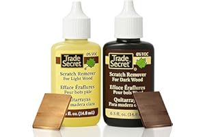 Trade Secret Scratch Concealer Set 2 x 0.5 oz, 2 Shades for Dark & Light Wood, Covers Minor Surface Marks, Coconut Oil-Based,