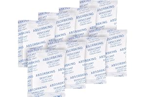 Absorbking Desiccant Packs – 5 Gram 220 Packs Moisture Absorbers, Food Grade Desiccant with Color Indicating, Premium Desiccant Packs for Storage, Great for Spices, Foods, Electronics, Jewelry