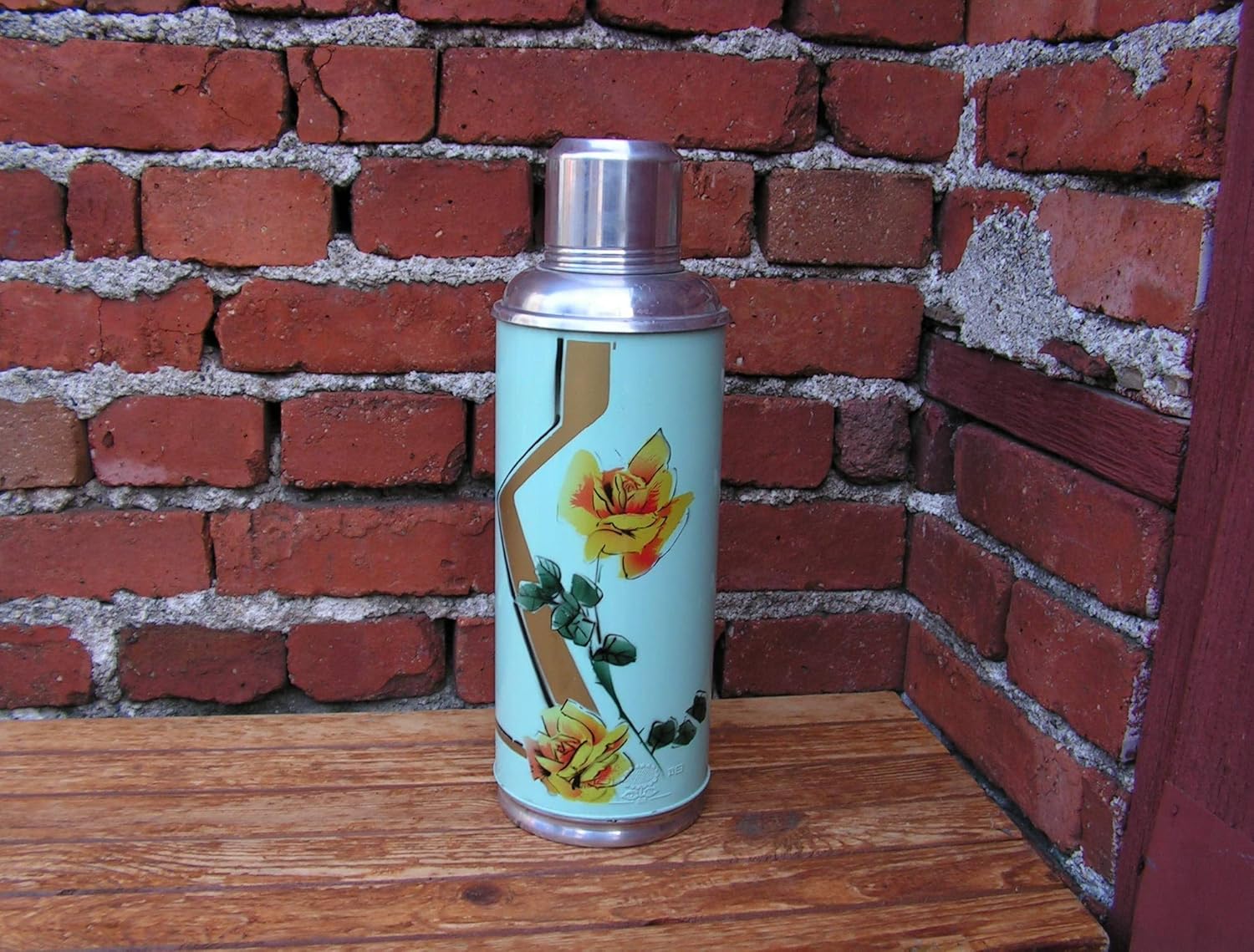 Amazon Com Vintage Aluminum Thermos Chinese Thermos Vintage