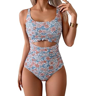 chinese dress ladies Amazon Best Sellers: Best Women's One-Piece Swimsuits