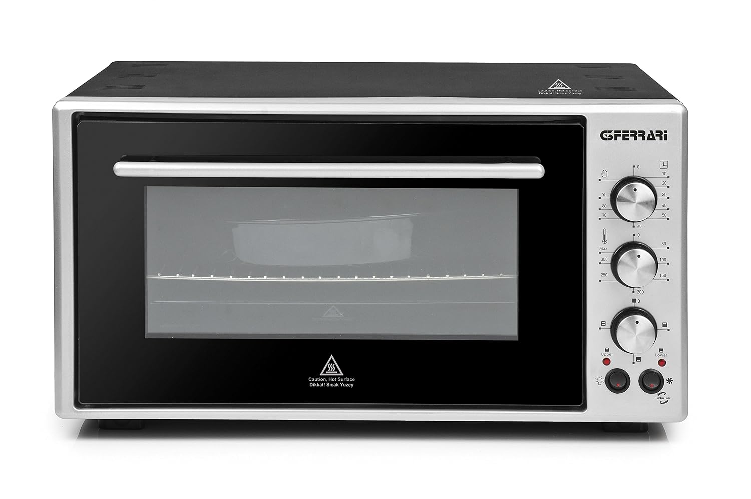 G3 Ferrari Rosto 45 Eléctrico 45L 1620W Negro Medio, Eléctrico, 50-300 °C,  420 x 445 x 210 mm, Negro, Plata, Giratorio Horno Plata Hogar y cocina  Electrodomésticos especializados y utensilios eléctricos  futakuchi-hakata.com