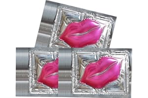 Jakuva 30PCS Moisturizing Collagen Lip Masks, Gel Lip Pads Lip Balm Bulk Lip Patches Lip Masks for Dry Lips,Remove Chapped Skin & Anti-Aging,Hydrating Plumping Your Lips,Pink