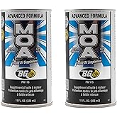 2 - Pack Bg MOA Motor Oil Additive (2) 11oz. Cans