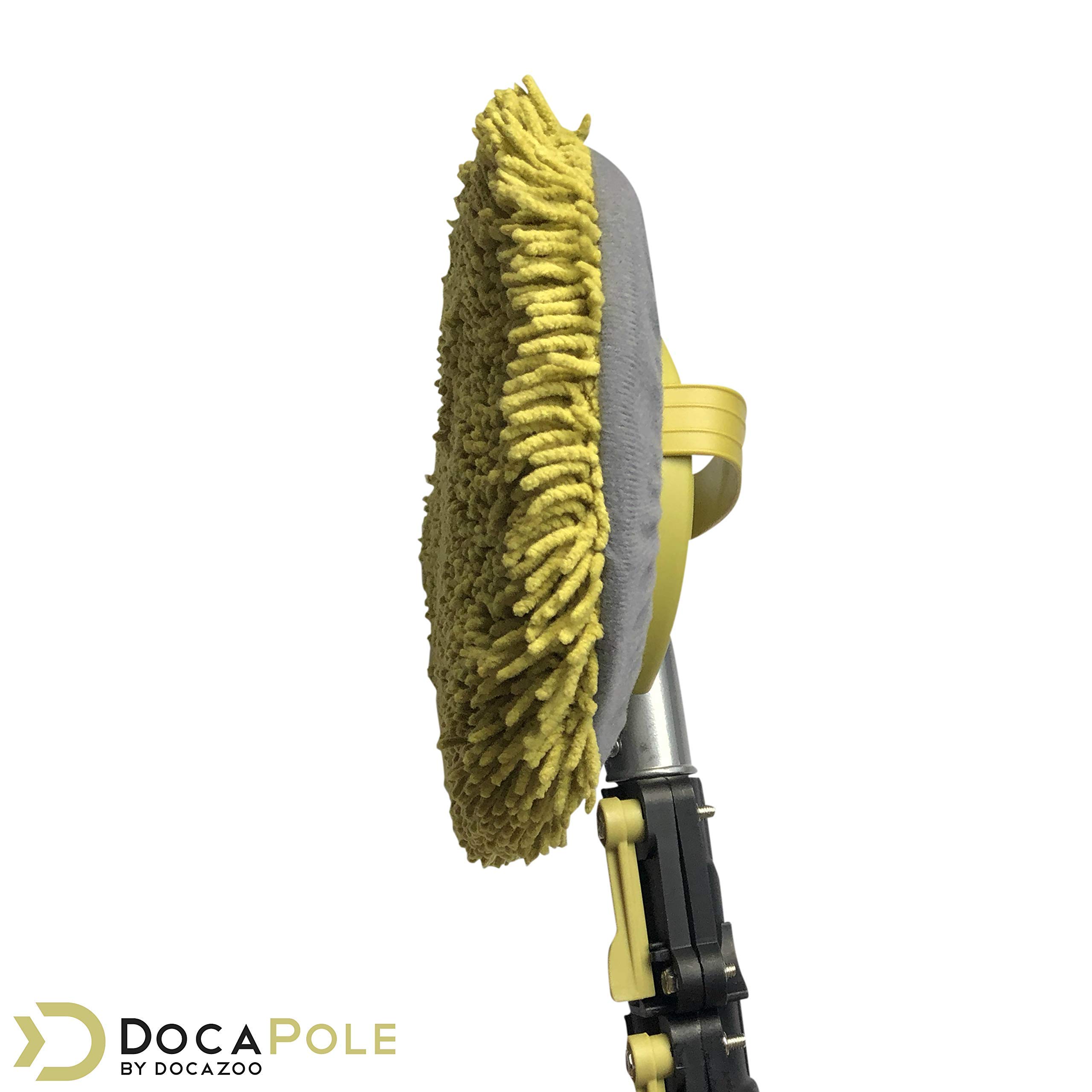 DOCA Car Wash Equipment - Car Wash Mop Attachment - Other Options Include Squeegee, Kit, Mitt, Soft Bristle Brush with or Without Long Handle Extension Pole
