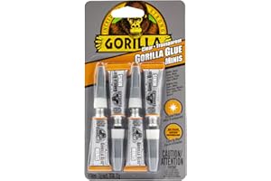 Gorilla Colle transparente, formule sans mousse, utilisation en intérieur et en extérieur, résistant à l'eau, buse d'applicat