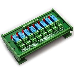 Electronics-Salon DIN Rail Mount 8 DPDT Signal