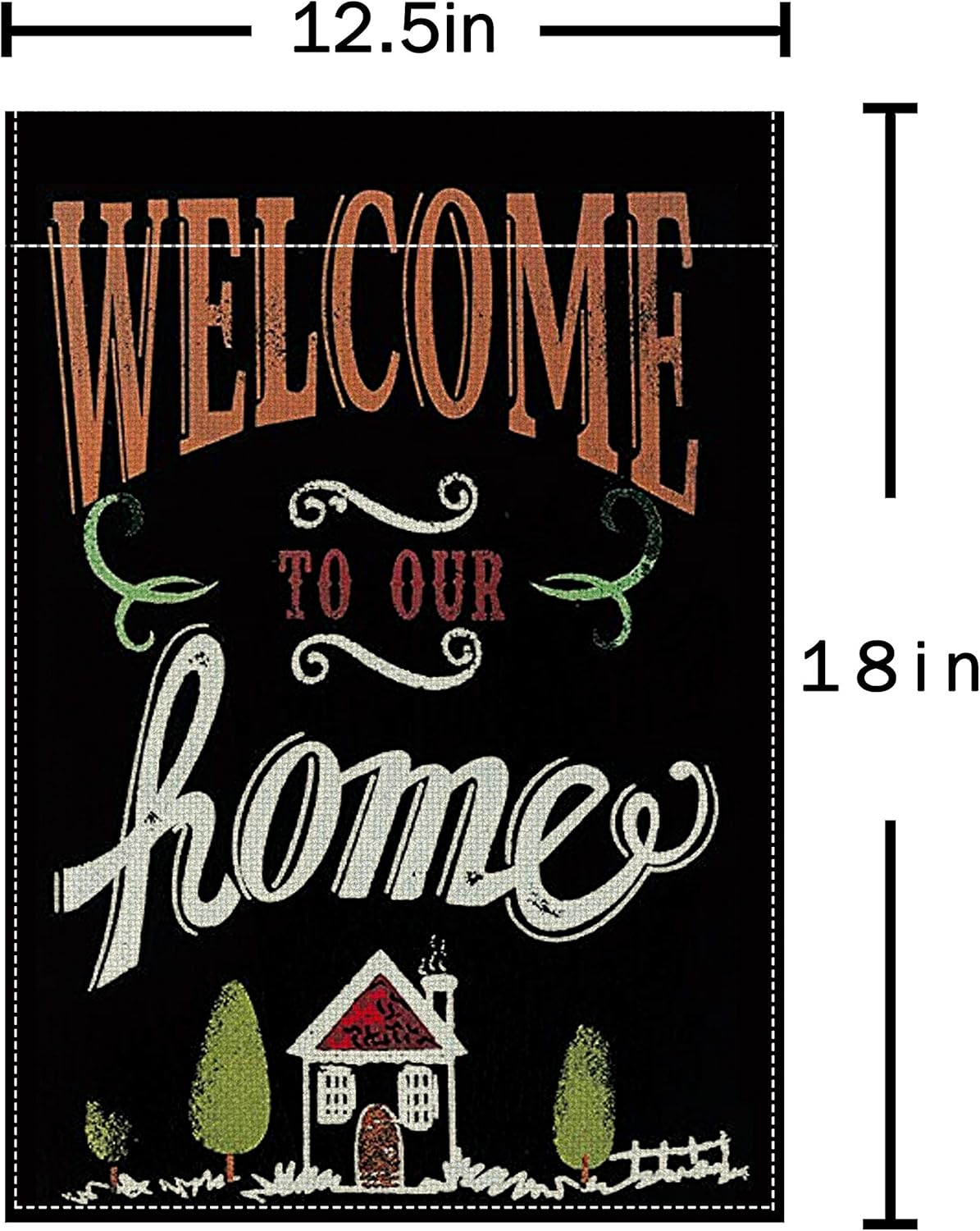 Tuoyi Welcome Spring Garden Flag, 18 x 12.5 Double Sided Design Spring Summer Rustic Farmhouse Burlap Yard Outdoor Decoration, Indoor & Outdoor Decorations : Garden & Outdoor