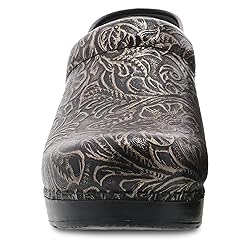Dansko Women's Professional Black Antique Tooled