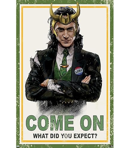 Amazon.com: Trends International Marvel Loki - Teaser Wall Poster
