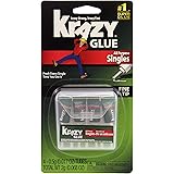 Krazy Glue KG58248SN Purpose Singles, 0.5 oz. Tubes, Multicolor, 4 Count