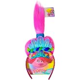 LUV HER Kids' Trolls World Tour Headband with Wig for Girls - Costume Accessories - Ages 3+
