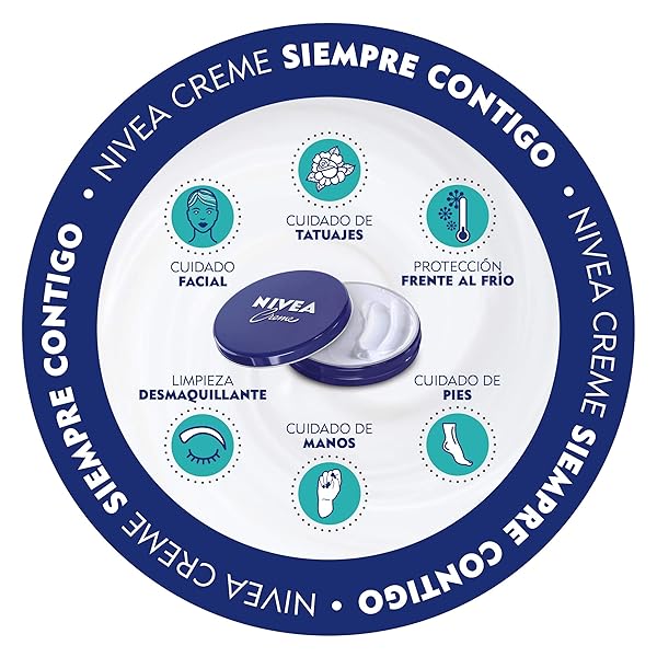 NIVEA CREME 250ML, BLUE, 8.45 FL OZ / 250 ML (8412300801058)