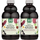365 By Whole Foods Market, Juice Carrot Beet Cherry Elder Organic, 32 Fl Oz (Pack of 2)