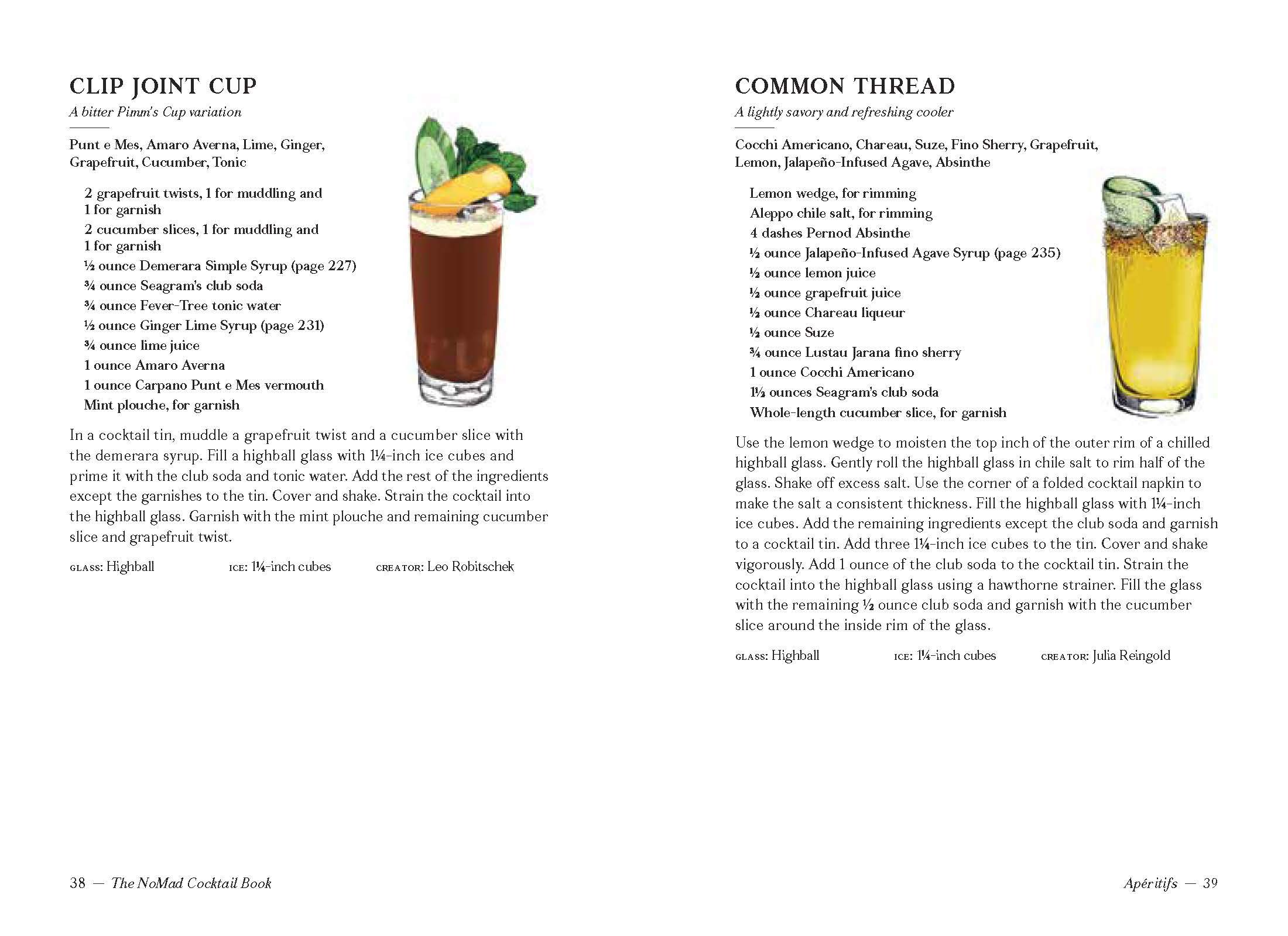 The NoMad Cocktail Book