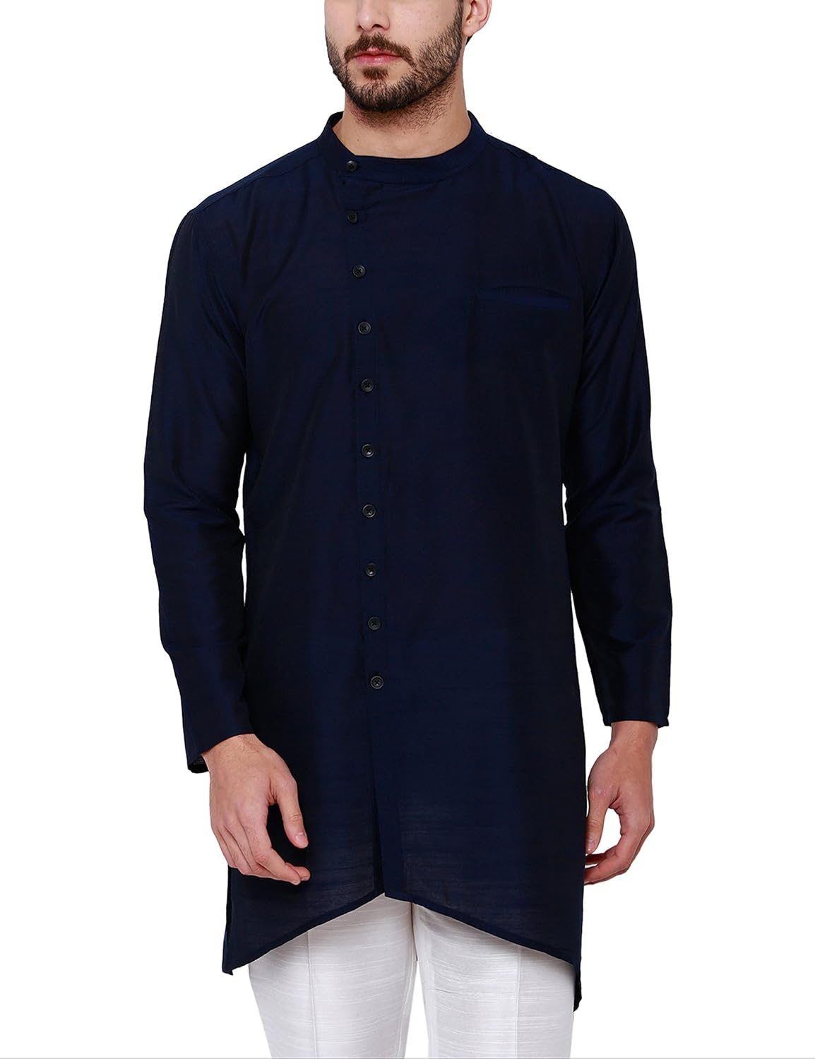 svanik blended assymetrical kurta.