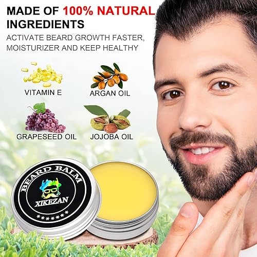 Beard Balm Beard Straight Oil Beard Straightener W/Beard Balm