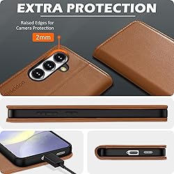 SHIELDON Case for Galaxy S25 Plus 5G, Genuine