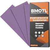 Performance Foam Sandpaper Sheets: 3Pcs, 2000 High Grit | 9 x 3.6 Inch, Wet &amp; Dry Use for Automotive Clear Coat Repair, Ultra Fine Sand Paper for Headlight Restoration